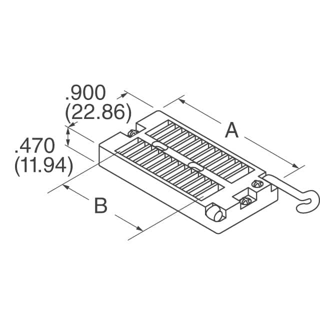 48-6574-11 Aries Electronics  IC-Sockel